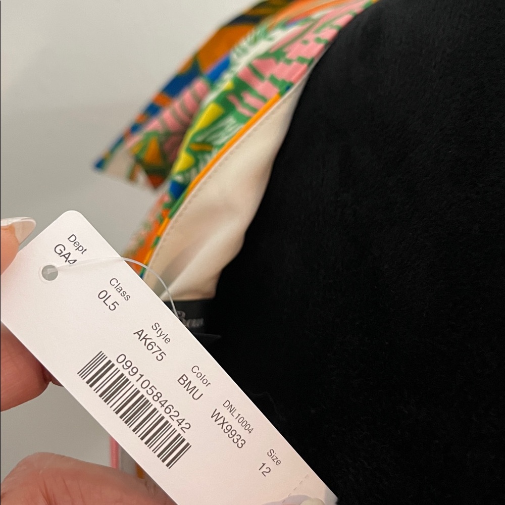 J.Crew one-shoulder silk midi dress in a tropical floral print - Picture 13 of 17